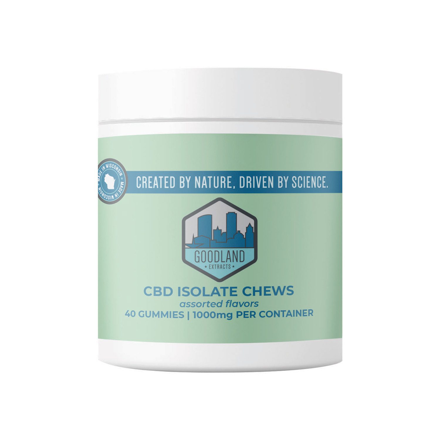 CBD Isolate chews gummies 1000mg